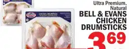 Bravo Supermarkets BELL & EVANS CHICKEN DRUMSTICKS offer