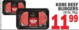 Bravo Supermarkets AUTHENTICITY PROVISIONS KOBE BEEF BURGERS offer