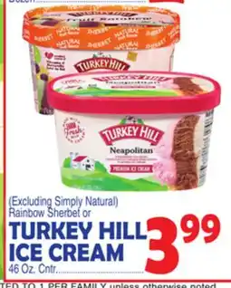Bravo Supermarkets TURKEY HILL ICE CREAM offer