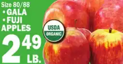 Bravo Supermarkets GALA, FUJI APPLES offer