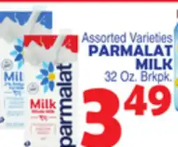 Bravo Supermarkets PARMALAT MILK offer