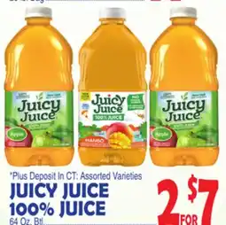 Bravo Supermarkets JUICY JUICE 100% JUICE offer