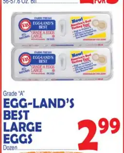 Bravo Supermarkets Egg-Land'S Best Large Eggs offer