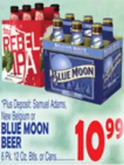 Bravo Supermarkets Blue Moon Beer offer