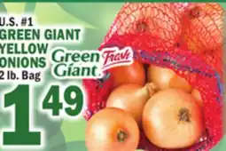 Bravo Supermarkets GREEN GIANT YELLOW ONIONS offer