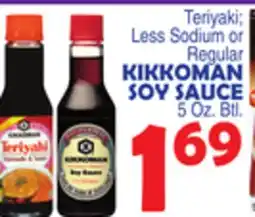 Bravo Supermarkets KIKKOMAN SOY SAUCE offer