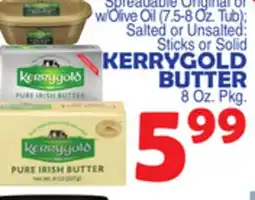 Bravo Supermarkets KERRYGOLD BUTTER 8 Oz. Pkg offer