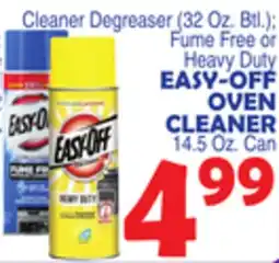 Bravo Supermarkets EASY-OFF OVEN CLEANER 14.5 Oz. Can offer