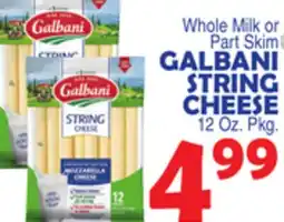 Bravo Supermarkets GALBANI STRING CHEESE offer