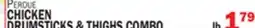 Bravo Supermarkets CHICKEN DRUMSTICKS & THIGHS COMBO offer