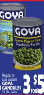 Bravo Supermarkets GOYA GANDULES offer