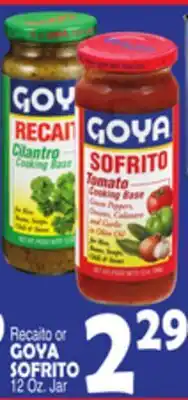 Bravo Supermarkets GOYA SOFRITO offer