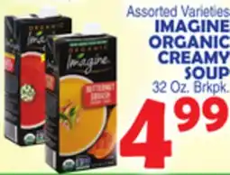 Bravo Supermarkets IMAGINE ORGANIC CREAMY SOUP offer