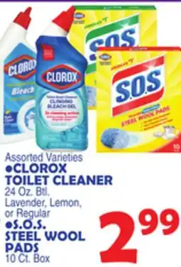 Bravo Supermarkets Clorox Toilet Cleaner offer