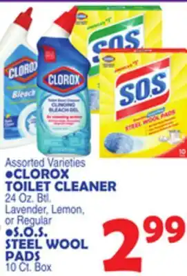 Bravo Supermarkets Clorox Toilet Cleaner offer
