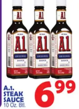 Bravo Supermarkets A. 1. STEAK SAUCE offer