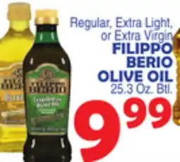 Bravo Supermarkets FILIPPO BERIO OLIVE OIL 25.3 Oz. Btl offer