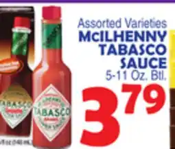Bravo Supermarkets MCILHENNY TABASCO SAUCE offer