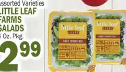 Bravo Supermarkets LITTLE LEAF FARMS SALADS offer