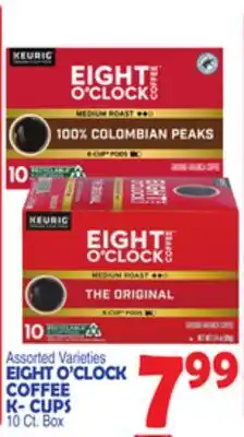 Bravo Supermarkets EIGHT O'CLOCK COFFEE K-CUPS offer