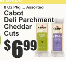 The Food Emporium Cabot Deli Parchment Cheddar Cuts offer