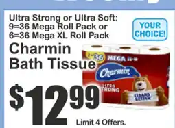 The Food Emporium Charmin Bath Tissue offer