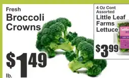 The Food Emporium Fresh Broccoli Crowns offer