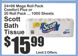 The Food Emporium Scott Roll Pack offer