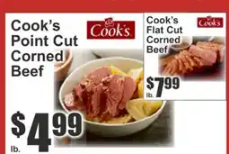 The Food Emporium Cook's Flat Cut Corned Beef offer