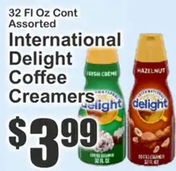 The Food Emporium International Delight Coffee Creamers offer