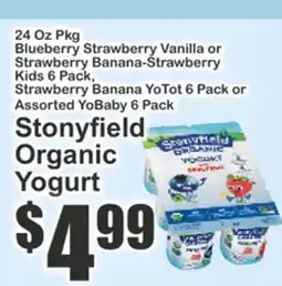 The Food Emporium Stonyfield Organic Yogurt offer
