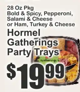The Food Emporium Hormel Gatherings Party Trays offer