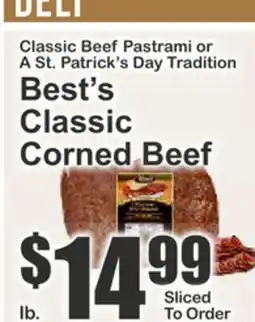 The Food Emporium Classic Best Corned Beef offer