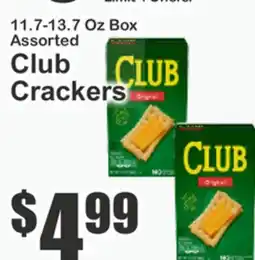 The Food Emporium CLUB Crackers offer