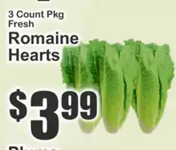 The Food Emporium Romaine Hearts offer