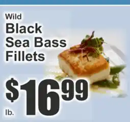 The Food Emporium Black Sea Bass Filets,Farm Raised Fresh Atlantic Salmon offer