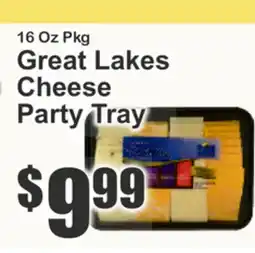 The Food Emporium Great Lakes Cheese Party Tray, Kerrygo Cheese Wedges offer