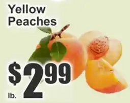 The Food Emporium Yellow Peaches offer
