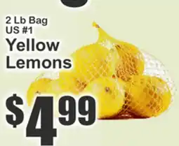 The Food Emporium Navel Lemons 3 Lb Bag, Navel Oranges 3 Lb Bag offer