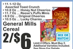The Food Emporium General Mills Cereal offer