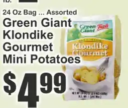 The Food Emporium Green Giant Klondike Gourmet Mini Potatoes offer