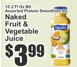The Food Emporium Naked Fruit & Vegetable Juice offer