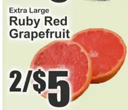 The Food Emporium Extra Large Ruby Red Grapefruit offer