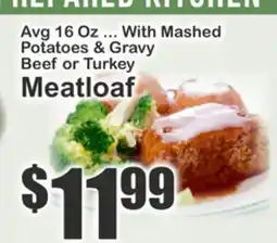The Food Emporium BABY BACK RIBS Avg 16 Oz ... With Mashed Potatoes & Gravy Beef or Turkey Meatloaf offer