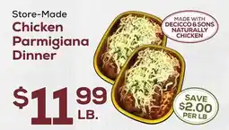 DeCicco & Sons Chicken Parmigiana Dinner offer
