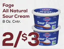 DeCicco & Sons Fage All Natural Sour Cream offer