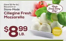 DeCicco & Sons Ciliegine Fresh Mozzarella offer