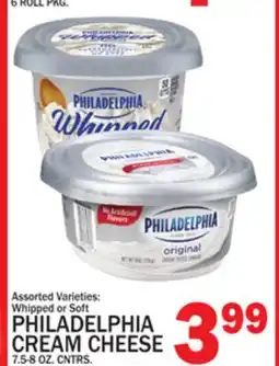 C Town PHILADELPHIA CREAM CHEESE offer