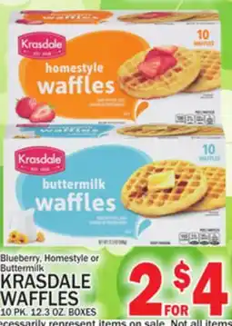 C Town KRASDALE WAFFLES offer