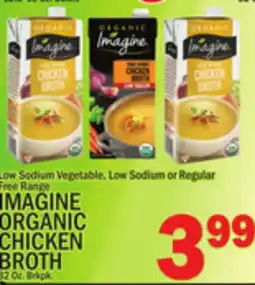 C Town IMAGINE ORGANIC CHICKEN BROTH offer
